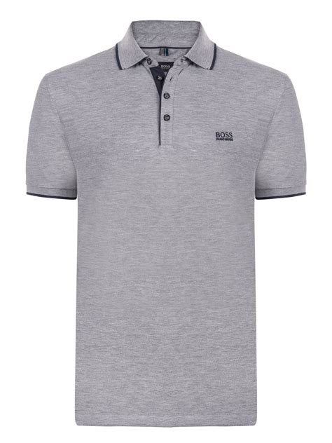 grey hugo boss polo|hugo boss polo shirts price.